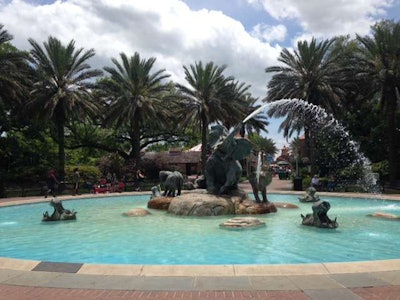 Elephant Fountain TLC