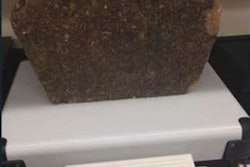 A 16-year-old boy was made to carry this 23-pound stone several miles. He was also punished while carrying the stone.