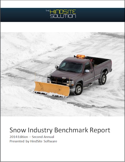 2014 Snow Industry Benchmark Report Cover