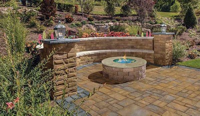 Cambridge Ledgestone Paver And Wallstone
