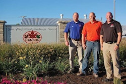 (Left) Dustin Hanson, Ryan Kovarik and Brandon Hanson