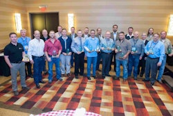 Last year’s winners of the HNA Hardscape Project Awards Contest.