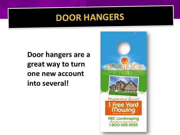 Door Hanger Webinar TLC