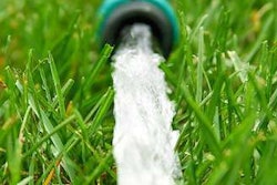 Hose Spouting Water