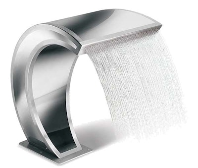 Aqa Curved Sd Spout 106 A Water