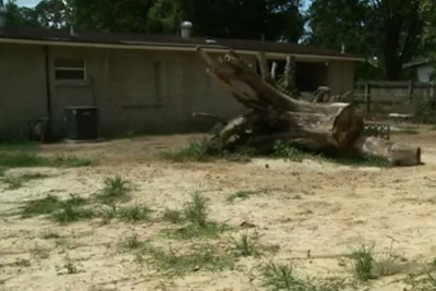 The landscaper responded to a local news station saying he would complete her yard project in the next 30 days.