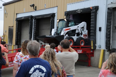 The Millionth Bobcat Skid Steer Rolls Off The Line And Out Of The Gwinner Factory