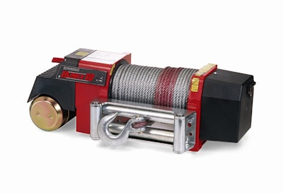 Superwinch Husky 10, The Superwinch Husky 10 is a rugged, heavy-duty worm-drive electric winch used by Camel Trophy participants. The 294:1 ratio bullet-proof gearbox provides 100 percent load holding. Waterproof solenoid powers its 4.2 horsepower series