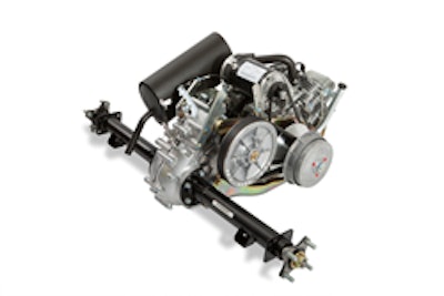 Four-horsepower-rated Subaru engine with electronic fuel injection