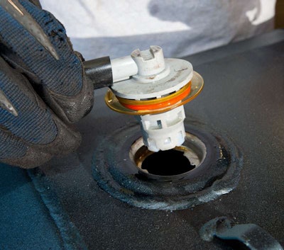 Step 10 Rollover Vent Valves: Install Rollover Vent Valves, Which Prevent Fuel From Spilling Should The Truck Go Wheels Up