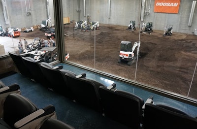 The facility includes a 35,000-square-foot inside demo area, which allows the company to test and showcase its equipment during inclement North Dakota weather.