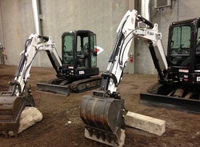 Bobcat excavators