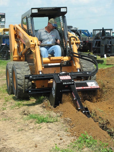 Bradco 625 Trencher