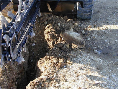 Before your trencher attachment touches the dirt, match the tooth type and pattern with your soil type.