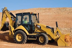 The three new models in the Cat F series of backhoe loaders – 416F, 420F and 430F – are center pivot machines that feature a new Cat C4.4 ACERT engine, greater lift capacity, more bucket breakout force and increased backhoe control. The engine is equipped with the Cat NOx Reduction System and a diesel particulate filter for emissions reduction. Each model includes hydraulic refinement, new lift arms to increase hinge-pin height by 5 percent, a composite fuel tank and a new hinged cooling pack to improve service access.