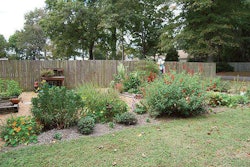 Magnolia Landscape provides a range of landscape styles, including this natural design that allows the customer to add personal touches.