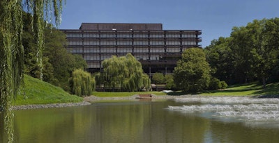 An Artificial Lake In Front Of The Building Is Used As A Heat Sink Water Absorbs Heat As It Is Piped Through The Building And Then Fountains In The Pond Cool The Water Before It Is Recirculated Back Through The Building