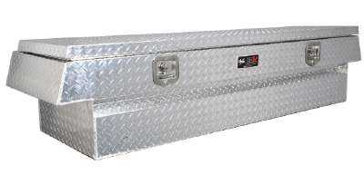 Westin HDX Tool Boxes are commercial grade tool boxes made of .06-inch corrosion-resistant aluminum with lids that sit flush with box body on all sides so there’s no lid overhang. The lid closure also features a closed cell U-Lock bulb that seals the clos