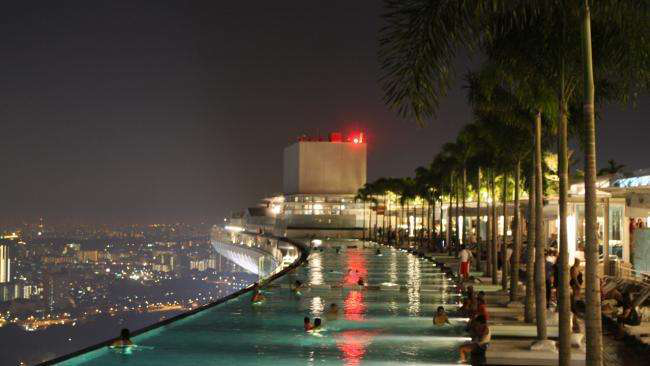 The Marina Bay Sands SkyPark in Singapore