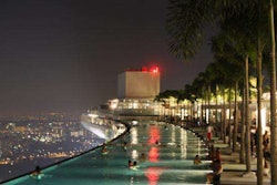 The Marina Bay Sands SkyPark in Singapore