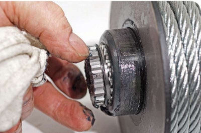 The Drive Spline Is A Key Component At The Output End Of The Gear Stack It Connects The Third Stage Planetary Gears To The Winch Drum