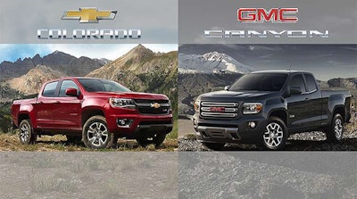 2015 Chevrolet Colorado Gmc Canyon