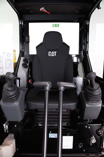 Cat E2 Series Mini Hydraulic Excavator Cab