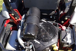 *The engine was placed in an Exmark mower for testing purposes. Official OEMs who will carry the engine have not been released.