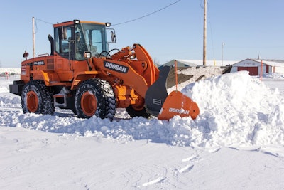 Doosan Snow Pusher 2