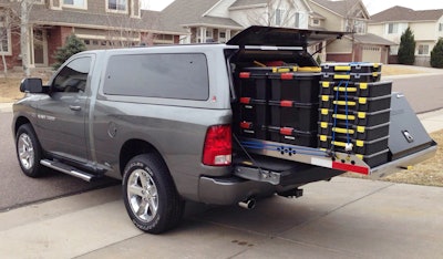 4000 Lbs Capacity Truck Bed Slide Out Cargo Tray