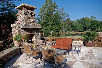 Reister says he especially enjoys installing fireplaces because they create an inviting space that friends and families can enjoy.