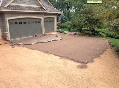 During the project install