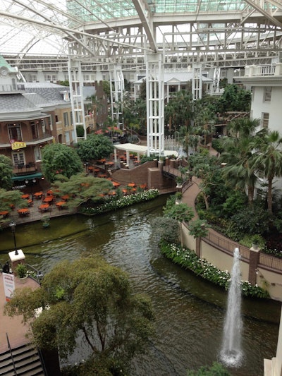 View from above at the Gaylord
