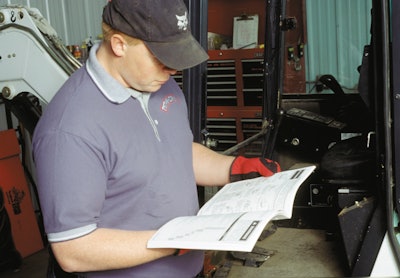 Reading the manual is one of the first things you should as part of your preventative maintenance plan.