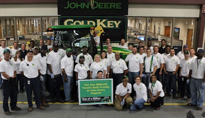 Augusta 1 Millionth Tractor