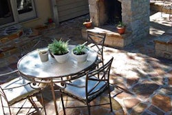 By bringing his employees to tradeshows every year, Land has found he can implement new technologies, products and materials into all of his projects. He believes anything outside of the four walls of a client’s home is fair game for his company.