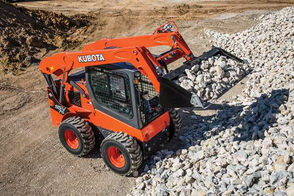 Kubota Ssv75 Cut Bckt Rocks 7715