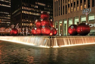 The commercial Christmas lighting market is starting to rebound, as they want to attract and keep more customers to their businesses.