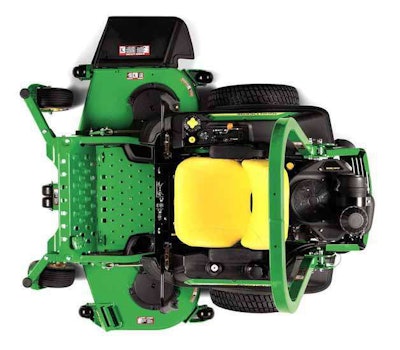 Photo of a Green Riding Mower
