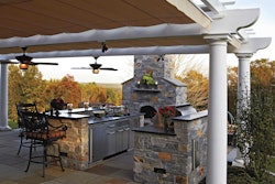 Outdoor Kitchen Coverings Photo