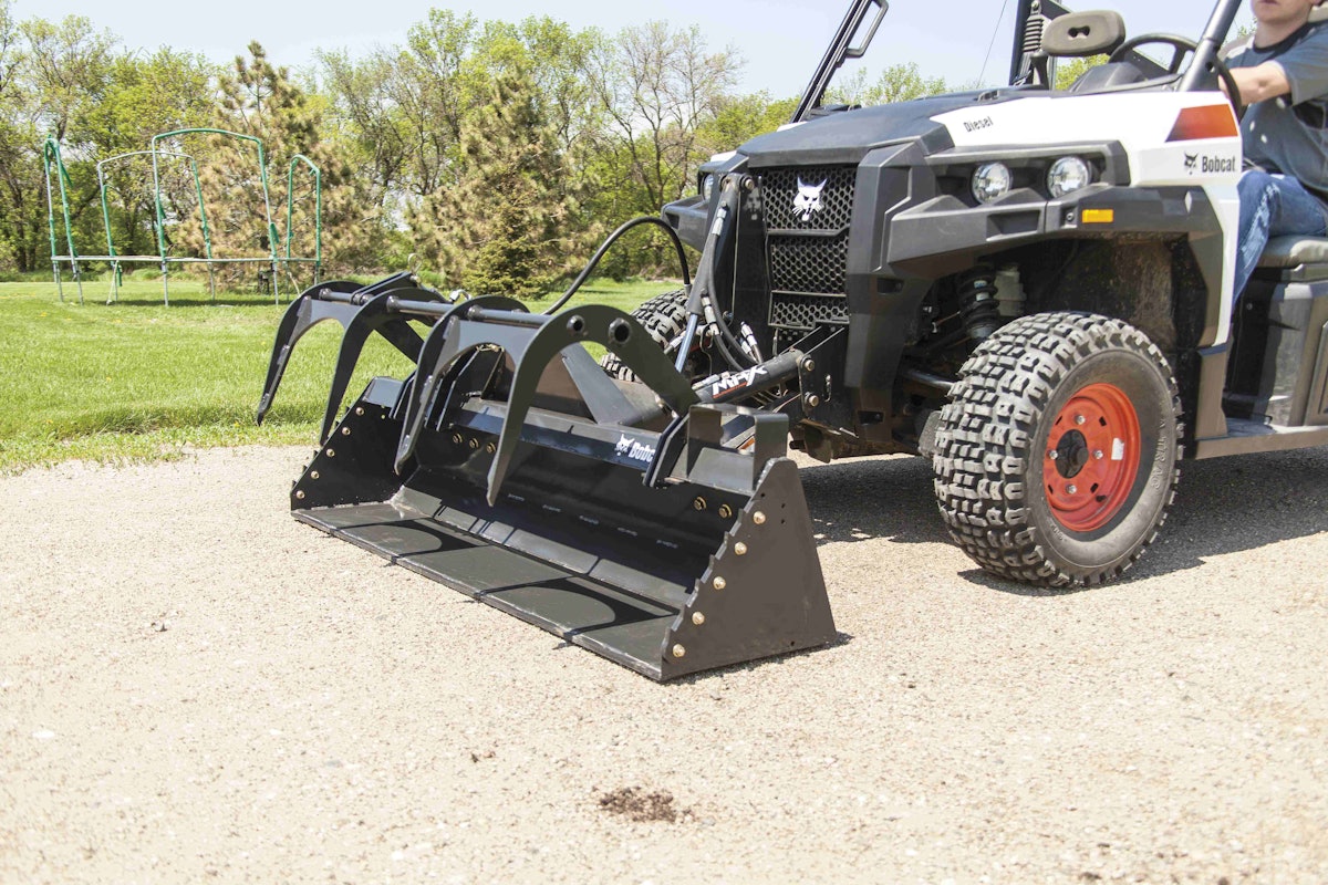 Bobcat releases grapple attachment for 3650 utility vehicles | Total