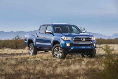 Toyota unveiled the 2016 Tacoma with 3.5-liter V6