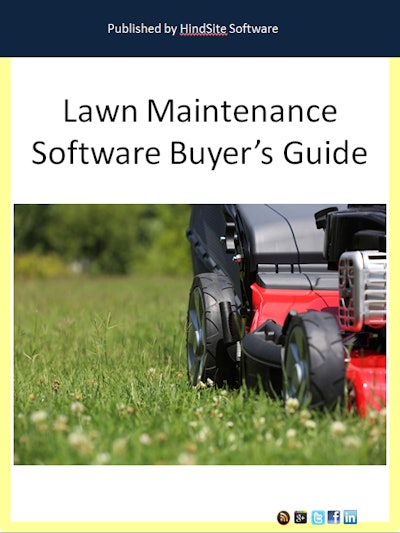 Lawn Mainteneance Buyers Guide Cover Image fw