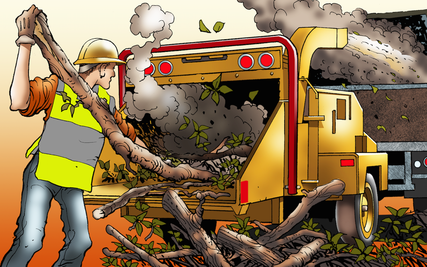 Wood chipper kills landscaper in an accident Total Landscape Care