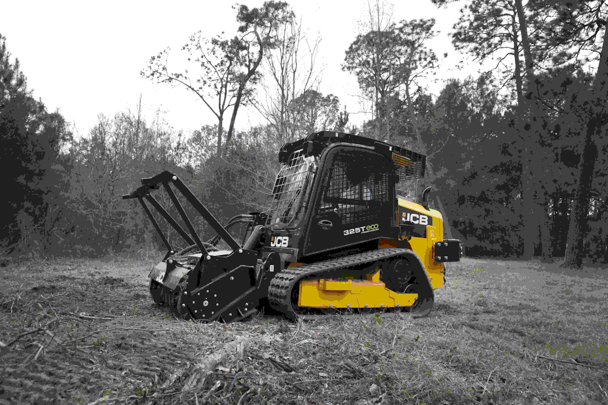 JCB reveals newest compact track loader Forestmaster 325T Eco | Total ...