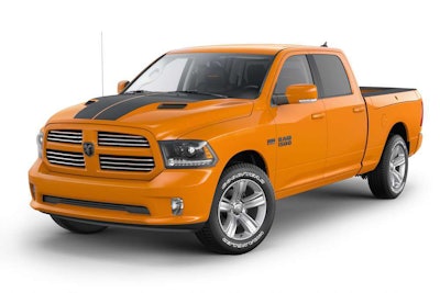 2015 Ram 1500 Ignition Orange Sport Crew Cab 4x4
