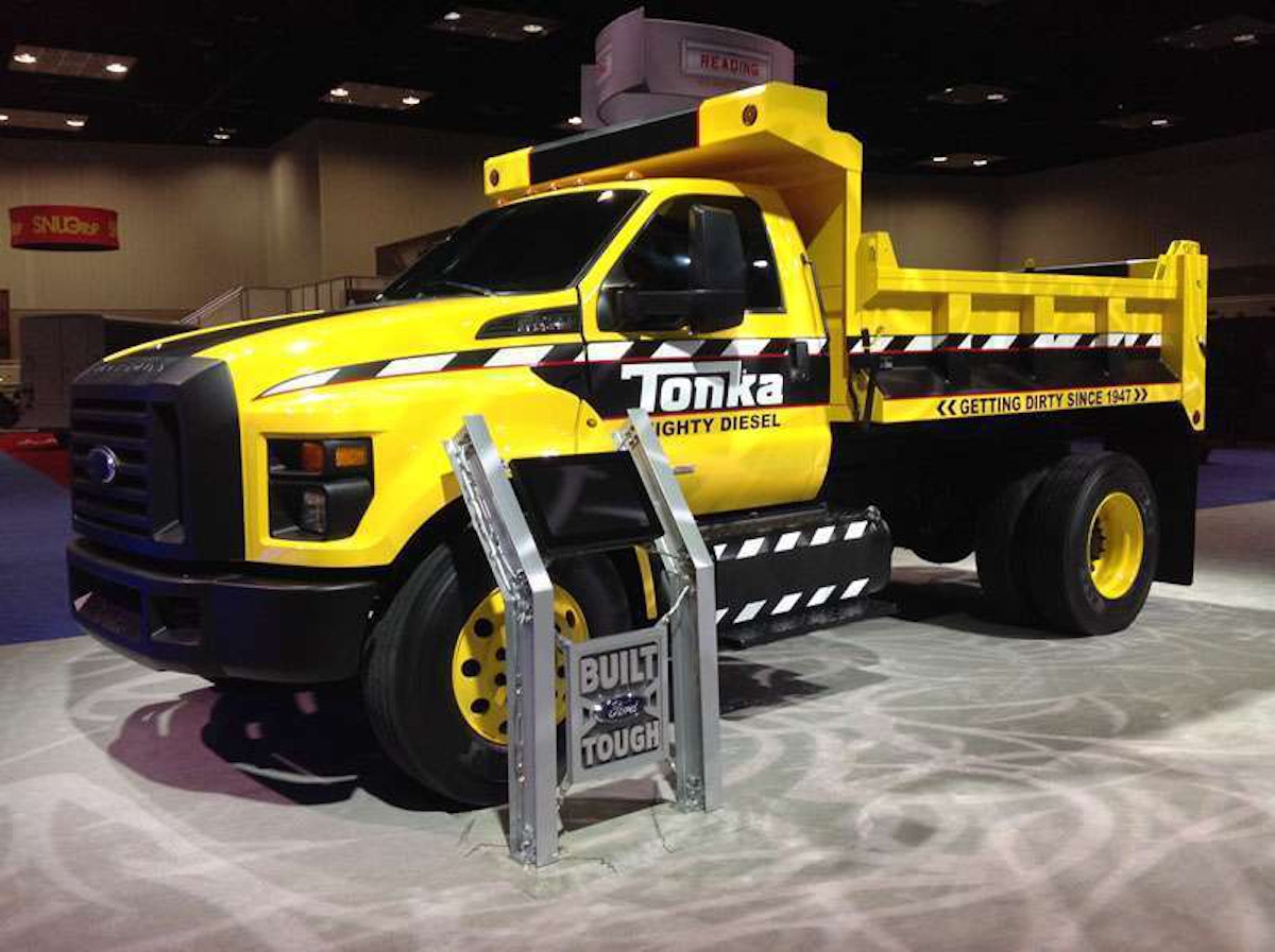 Fully functional Ford Tonka truck unveiled at Work Truck Show
