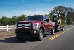 The 2015 Ford F-350 Crew Cab King Ranch Super Duty. See more photos in the gallery at the bottom of this page.