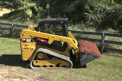 The Cat 239D compact track loader. For more photos, see the gallery below.