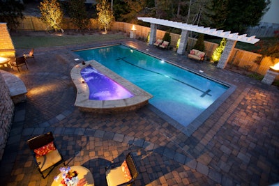 Before beginning a time-consuming hardscaping project, consider speaking with the neighbors. They’ll know what to expect with respect to length of time and noise, and they’ll remember your thoughtfulness and professionalism when engaging their own landscaper. Photo: Mid-Atlantic Enterprise